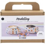 Mini Hobbyset Boetseren Kaarsenhouder