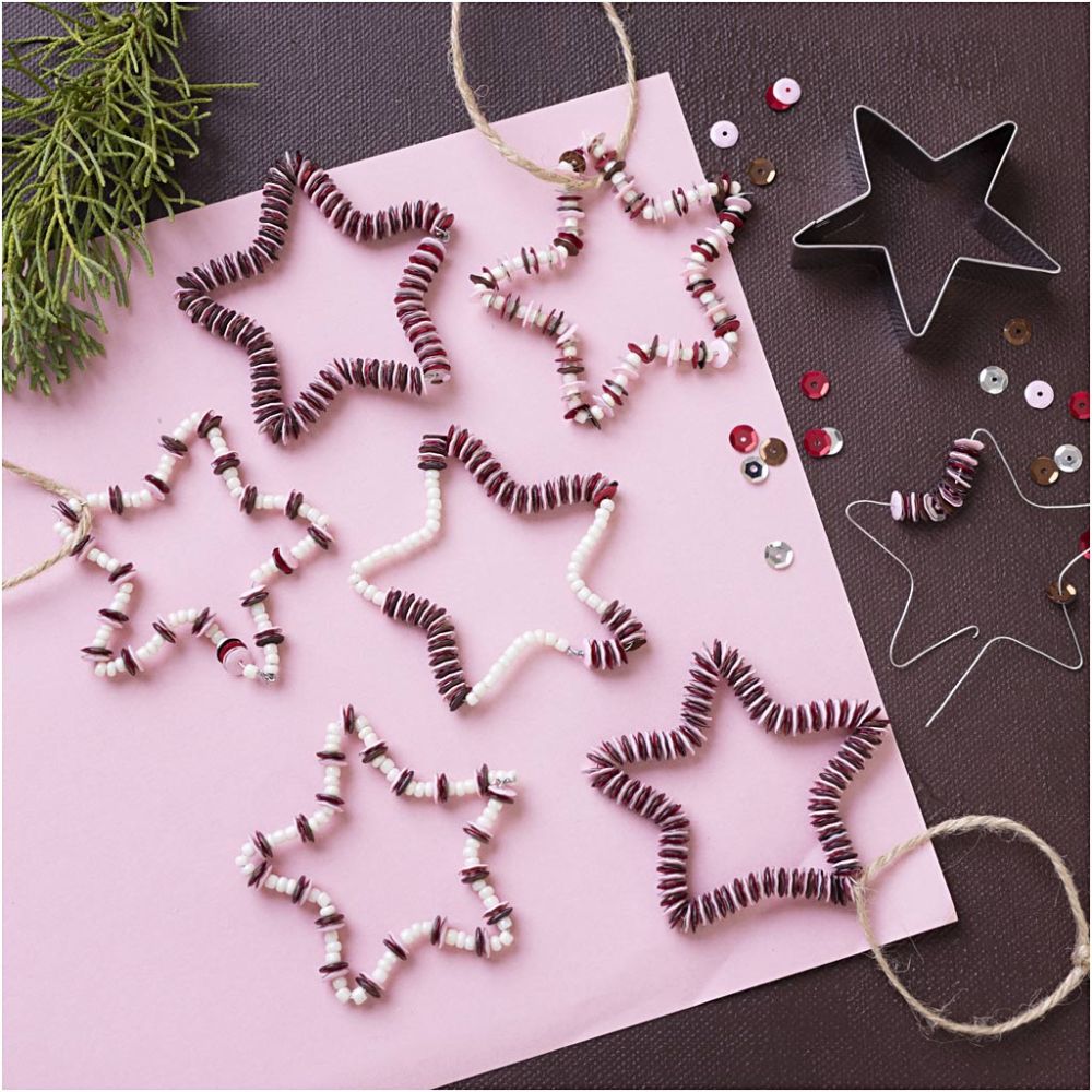 Mini hobbyset decoratie - sterren