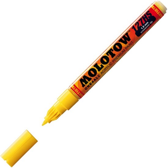 Molotow acrylmarker 1.5mm 006 zinkgeel