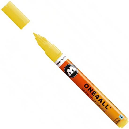 Molotow acrylmarker 1.5mm – 220 neongeel fluor