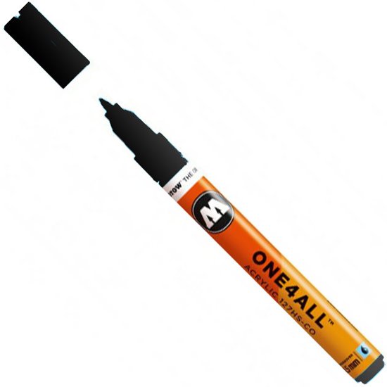 Molotow acrylmarker 1,5mm – 223 metallic zwart