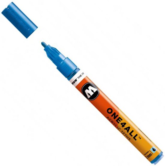 Molotow acrylmarker 2mm – 224 metallic blauw
