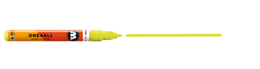 Molotow acrylmarker 2mm – 263 neon green light fluo