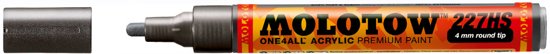 Molotow acrylmarker 4mm – 223 metallic zwart