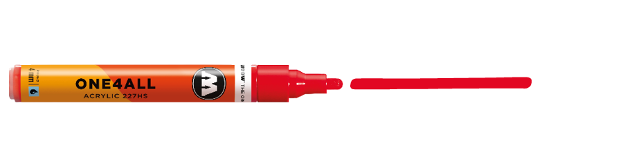 Molotow acrylmarker 4mm – 243 cherry red