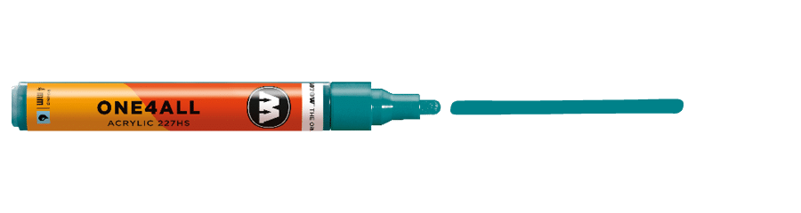 Molotow acrylmarker 4mm – 255 aqua