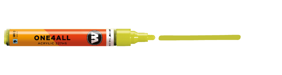 Molotow acrylmarker 4mm – 257 nature green light