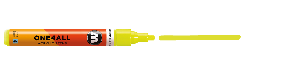 Molotow acrylmarker 4mm – 263 neon green light fluo