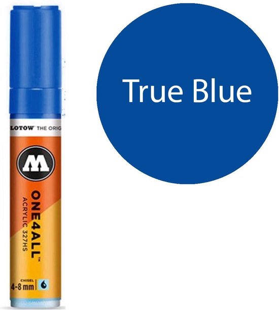 Molotow acrylmarker 8mm 204 true blue
