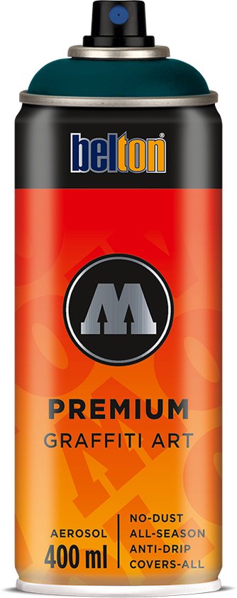 Molotow - Belton premium 400ml - 128 turquoise dark