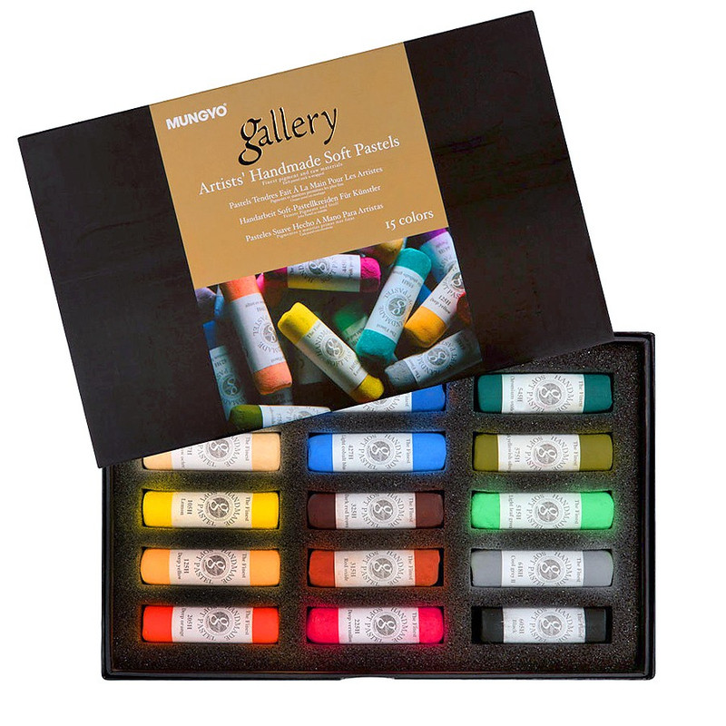Mungyo gallery artists handmade soft pastel - set 15