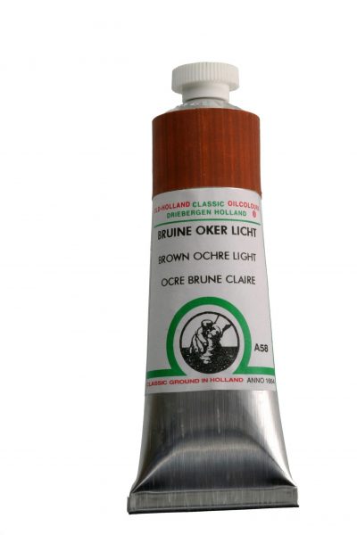 Old Holland classic olieverf 40ml A58 bruine oker licht