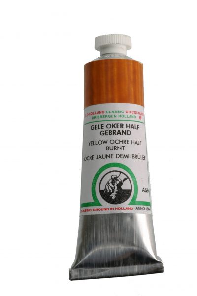 Old Holland classic olieverf 40ml A59 gele oker half gebrand