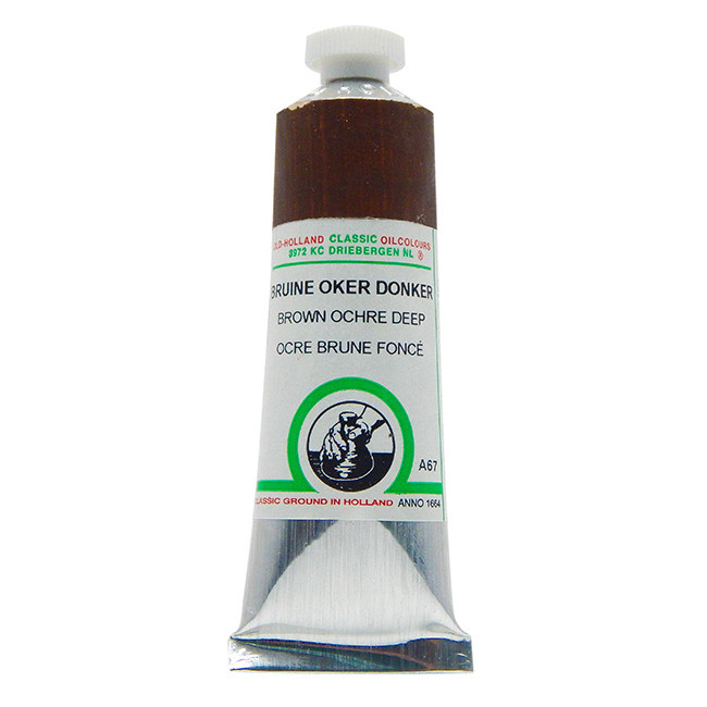 Old Holland classic olieverf 40ml A67 bruine oker donker