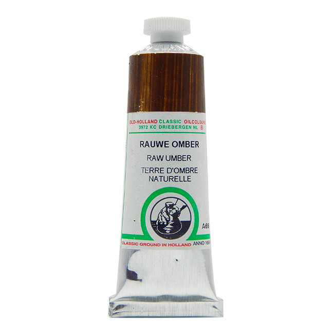 Old Holland classic olieverf 40ml A69 rauwe omber