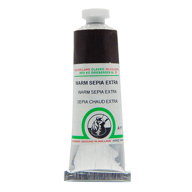 Old Holland classic olieverf 40ml A71 warm sepia extra