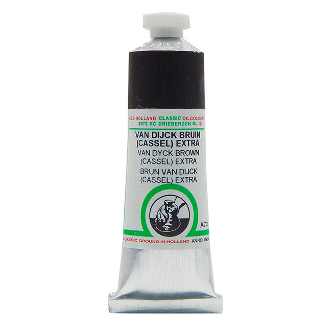 Old Holland classic olieverf 40ml A72 van dijck bruin extra