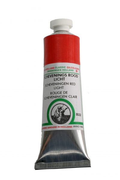 Old Holland classic olieverf 40ml B22 scheveningen rood licht
