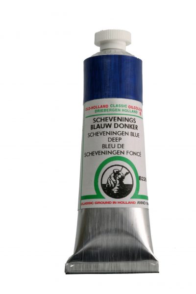 Old Holland classic olieverf 40ml B226 scheveningsblauw donker