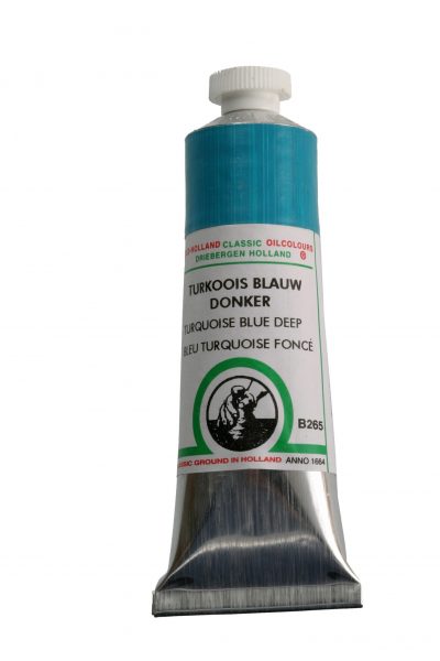 Old Holland classic olieverf 40ml B265 turkoois blauw donker