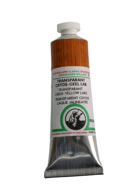 Old Holland classic olieverf 40ml B328 transparant oxydegeel lak
