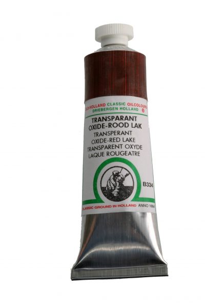 Old Holland classic olieverf 40ml B334 transparant oxyde-rood lak