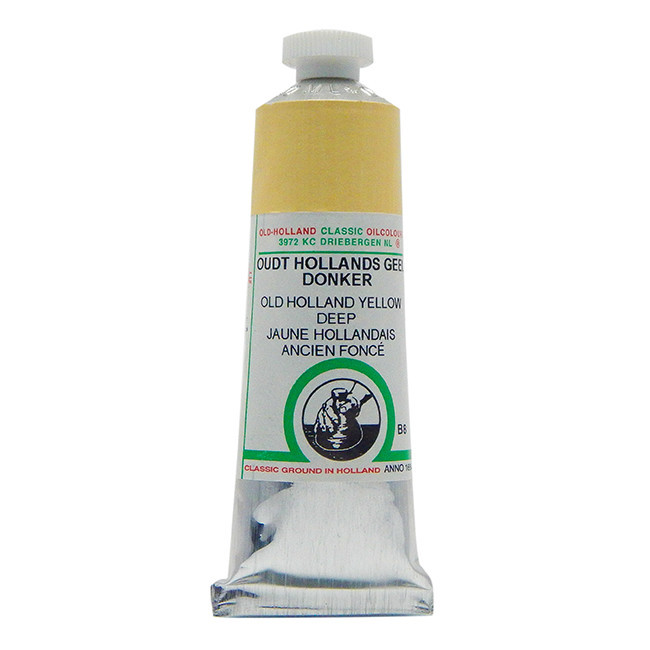 Old Holland classic olieverf 40ml B8 oudt hollands geel donker