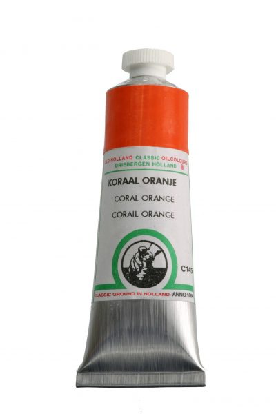 Old Holland classic olieverf 40ml C145 koraaloranje