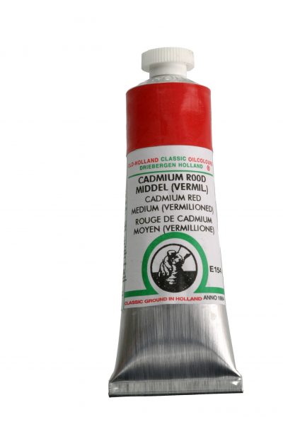 Old Holland classic olieverf 40ml E154 cadmium rood middel
