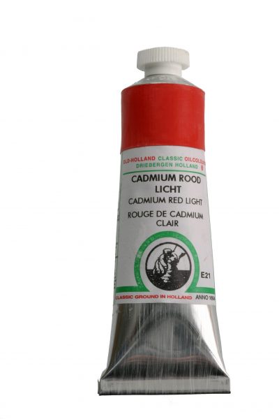 Old Holland classic olieverf 40ml E21 cadmium rood licht