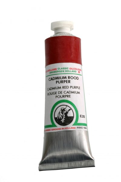 Old Holland classic olieverf 40ml E25 cadmium rood purper