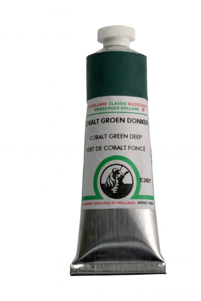 Old Holland classic olieverf 40ml E267 cobalt groen donker