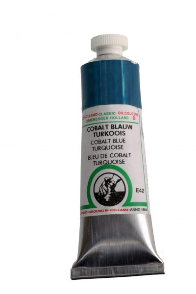 Old Holland classic olieverf 40ml E42 cobalt blauw turkoois