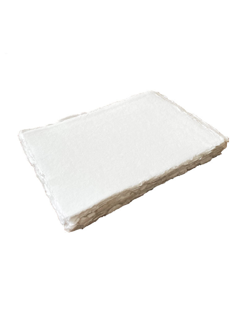 Olino katoenpapier met scheprand - 16x22 wit 200gr