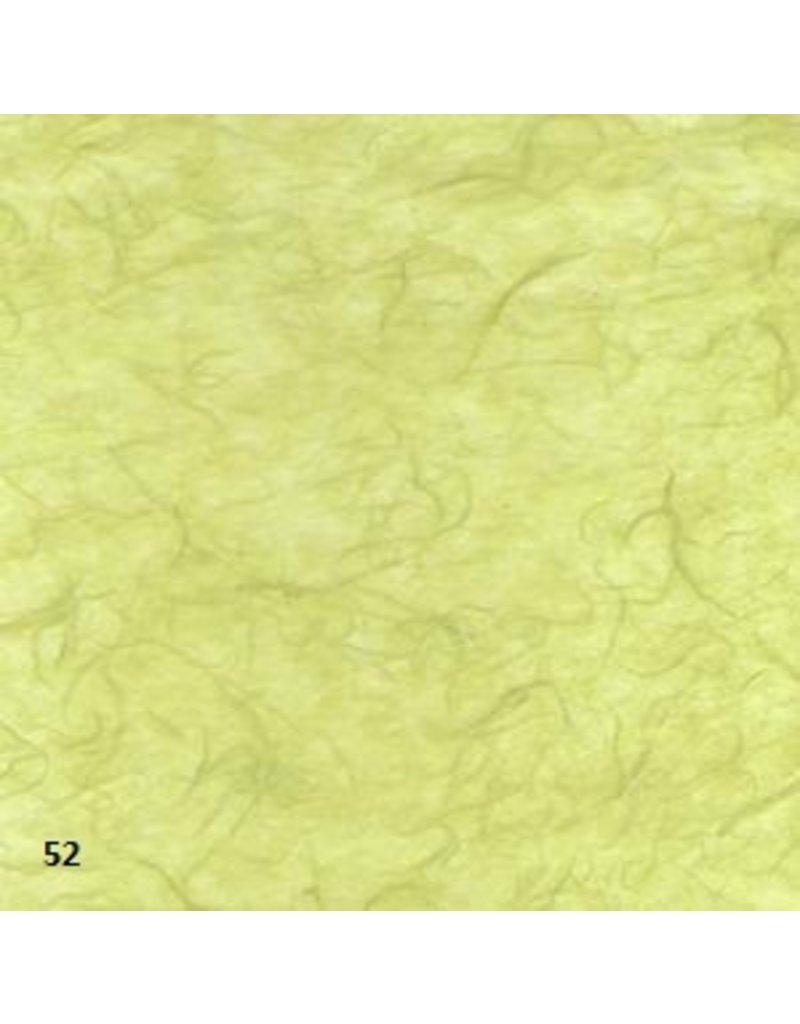 Olino Mulberry papier kozo 25 grams 64x47 cm - 52 lichtgroen