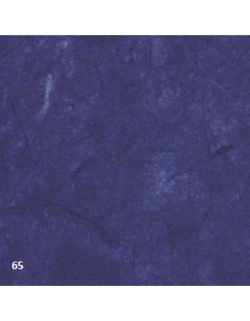 Olino Mulberry papier kozo 25 grams 64x47 cm - 65 donkerblauw