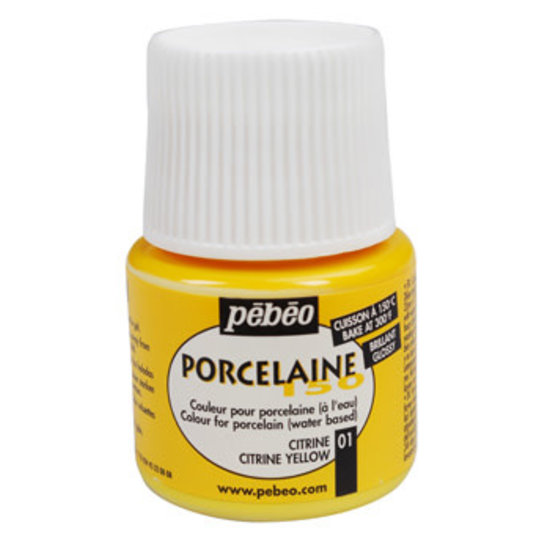 Pebeo porcelaine 150 - 01 citrine yellow