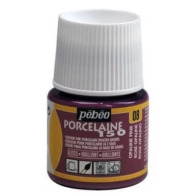 Pebeo porcelaine 150 - 08 Opaline pink