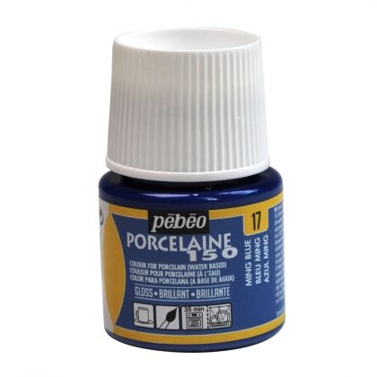 Pebeo porcelaine 150 - 17 ming blue