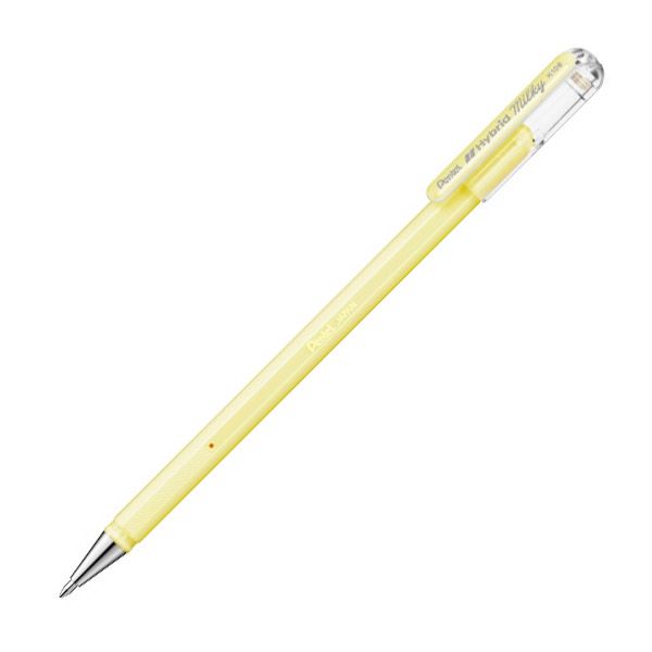 Pentel hybrid milky K108 - pastel geel