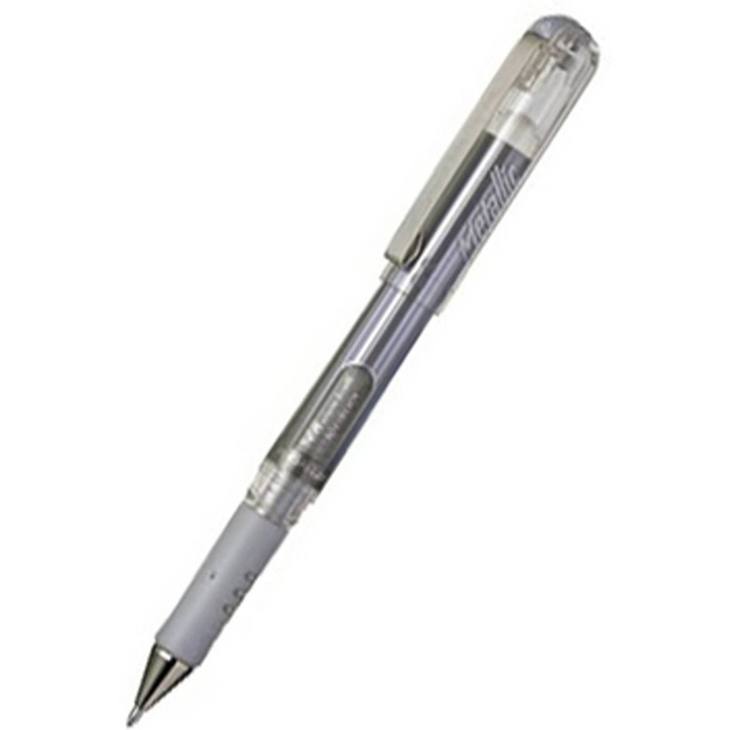 Pentel pigment gel inkt zilver 1mm
