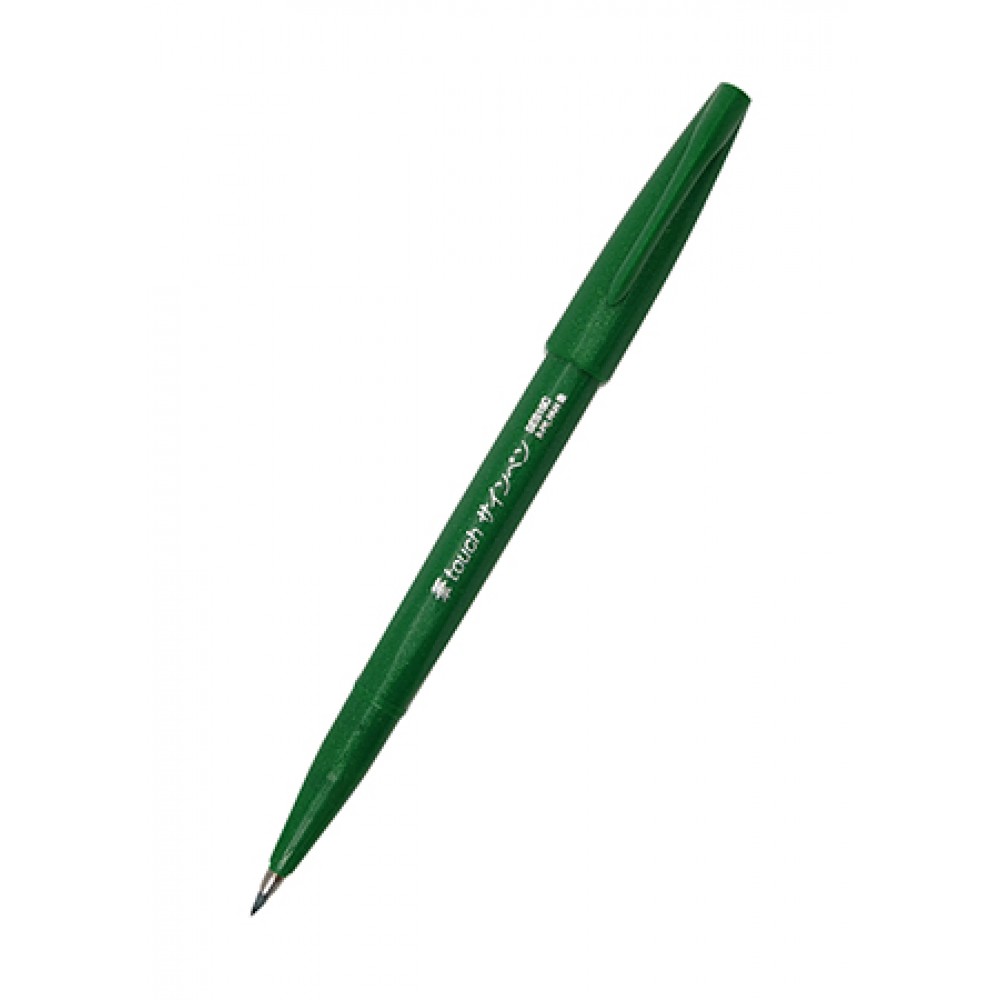 Pentel sign brushpen - SES15C groen