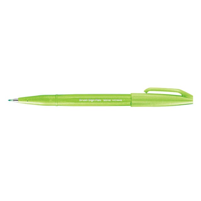 Pentel sign brushpen - SES15C light green