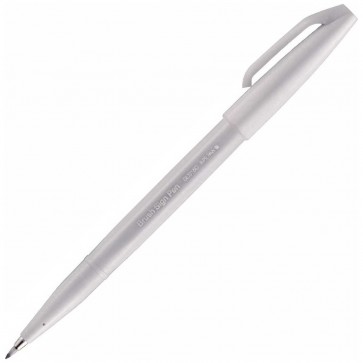 Pentel sign brushpen - SES15C light grey