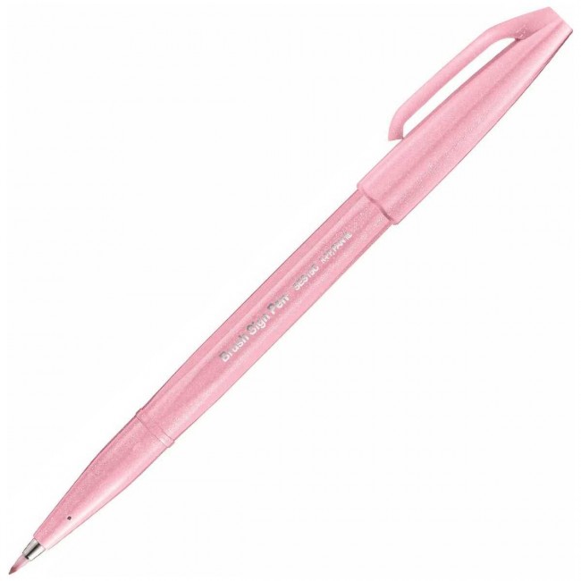 Pentel sign brushpen - SES15C pale pink