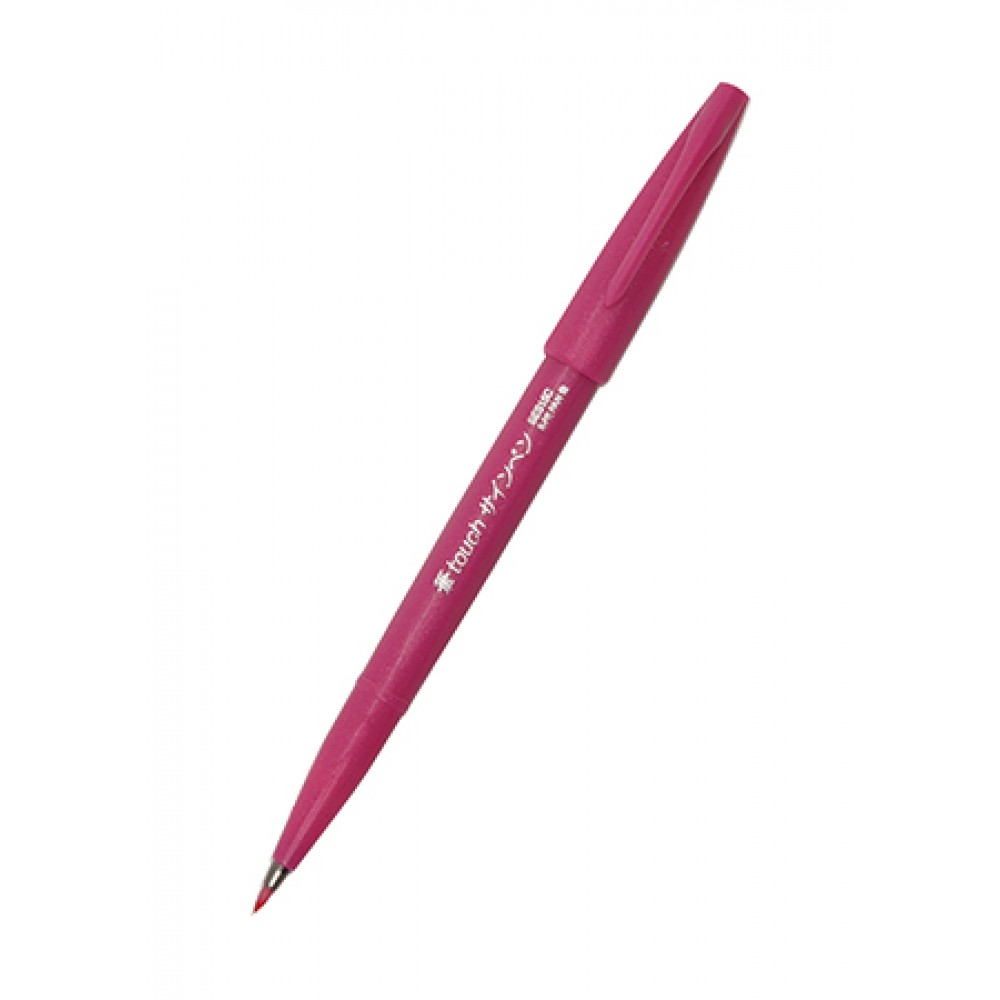 Pentel sign brushpen - SES15C roze