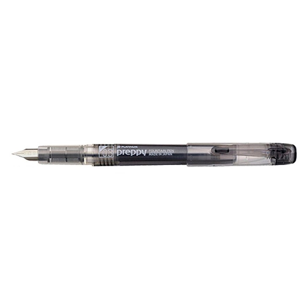Platinum preppy - Vulpen zwart EF