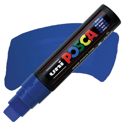 Posca acrylmarker - PC-17K 15mm - 33 donkerblauw