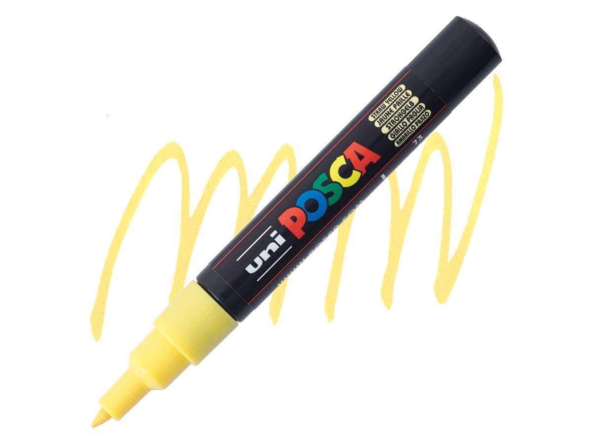 Posca acrylmarker - PC-1MC 0.7mm – 2 zonnegeel