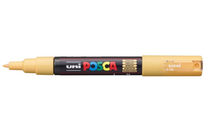 Posca acrylmarker - PC-1MC 0.7mm – 4 abrikoos